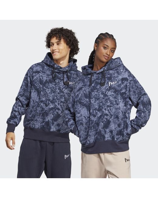 Adidas Originals Blue X Parley Hoodie (Gender Neutral)