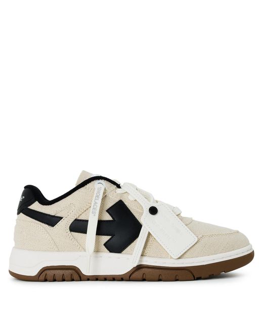 Off-White c/o Virgil Abloh White Off Slimoutofoffice Low Top Trainers