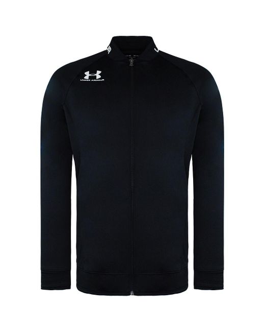 Under Armour Blue Challenger Iii Zipup Long Sleeve Track Jacket 1343919 001 for men