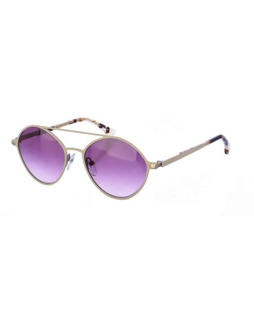 Armand Basi Purple Ab12294 Oval Shape Sunglasses