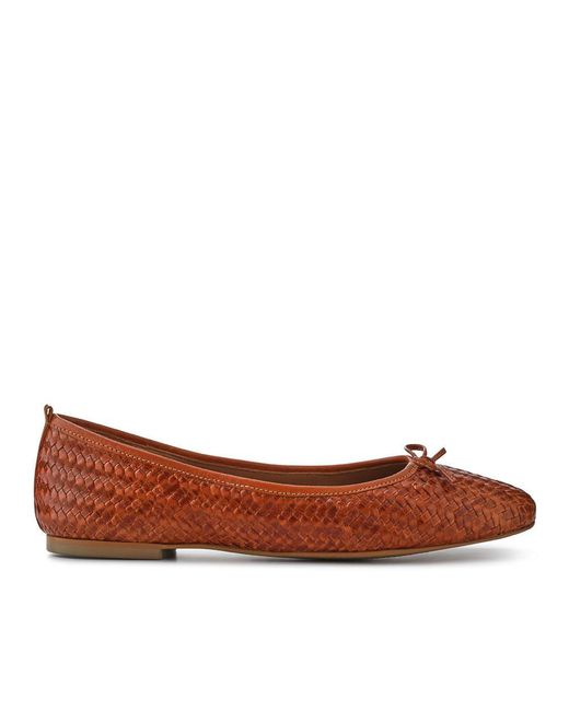 Jones Bootmaker Brown Stephanie Leather Pumps