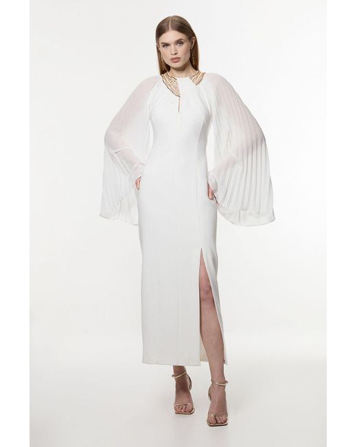 lace party dress V-neck Lace Tight White Short Party Dress with Long Sleeves Homecoming   cathyprom