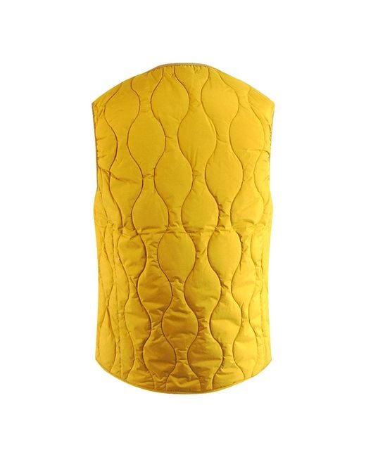 Aquascutum Yellow Active Rlg Vest Chai Tea for men