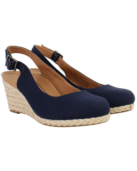 Vionic Blue Coralina Wedges