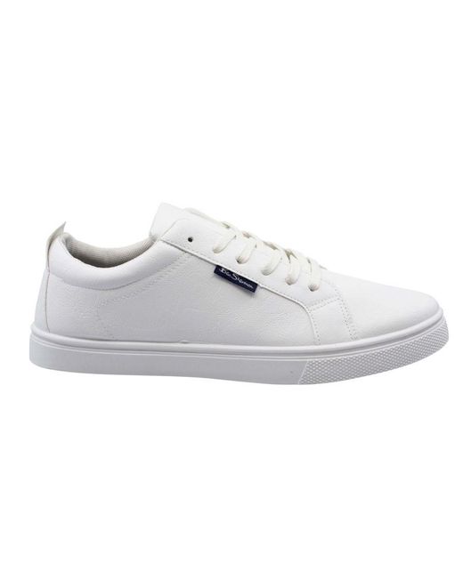 Ben Sherman Mickey White Trainers for men