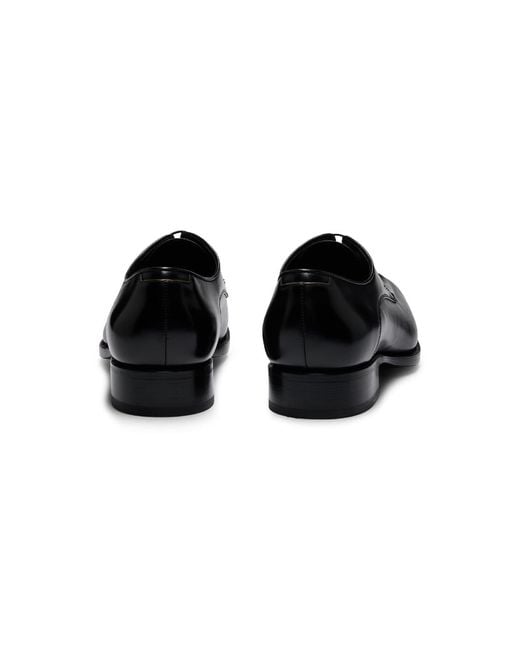Boss Black Rill Derb Lace-Up Almond Toe Oxfords for men
