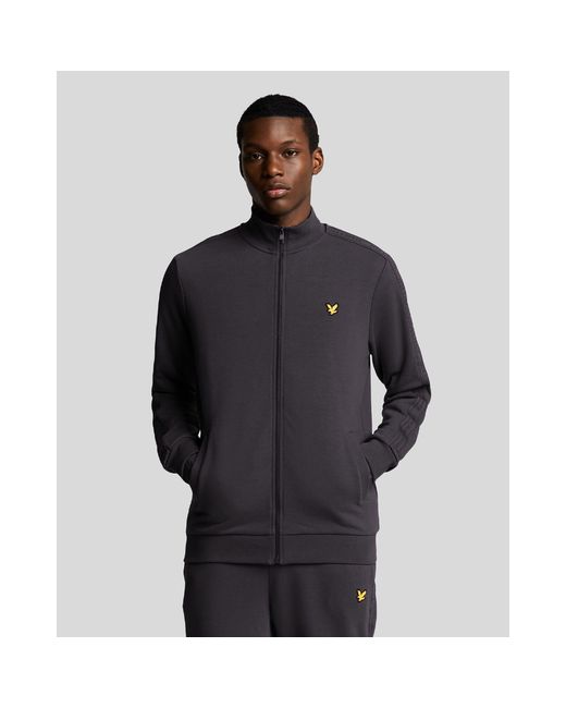 Lyle & Scott Getapet Jack in het Blue voor heren
