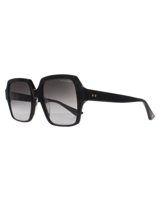 Dita Eyewear Black Square Dark To Clear Gradient Luzpa