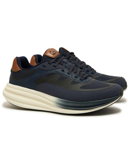 Cole Haan Blue Original Grand Quadstreak Runner 2.0 Trainers for men