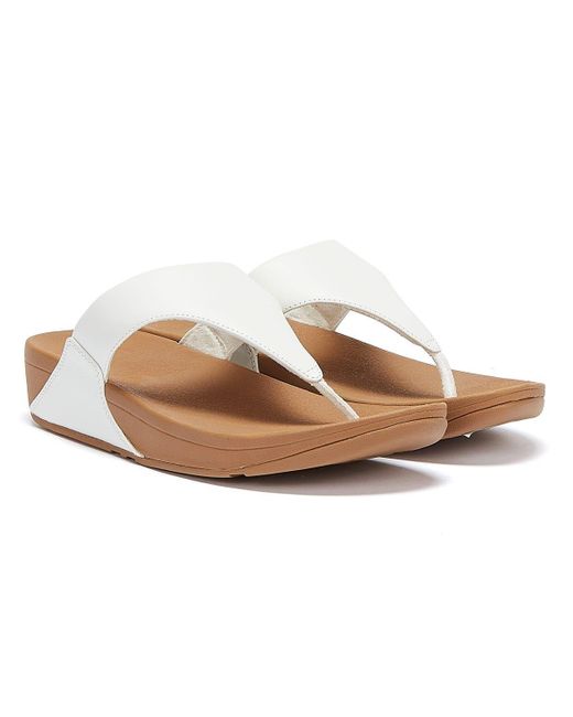 Fitflop Brown Lulu Leather Sandals