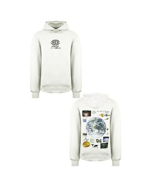 Criminal Damage Kriminelle Schaden Phase Erde Herren Vom Weißen T-Shirt in White für Herren