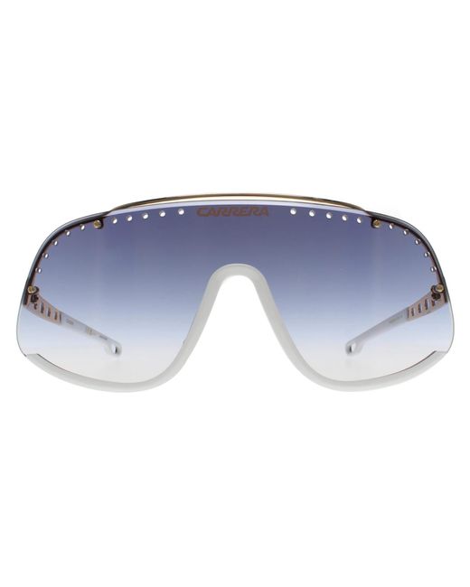 Carrera Blue Shield Mirror Gradient Flaglab 16 Metal