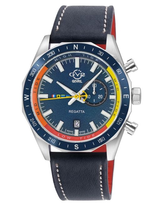 Gv2 Gray 13400 Regatta Swiss Automatic Watch for men