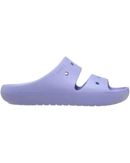 CROCSTM Purple Classic Shuv Open Toe Sandals for men