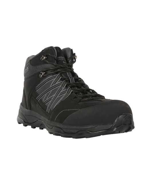 Regatta Black Claystone Safety Boots /Granite) for men