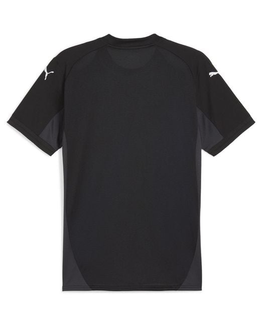 PUMA Black Teamfinal Jersey T-Shirt for men