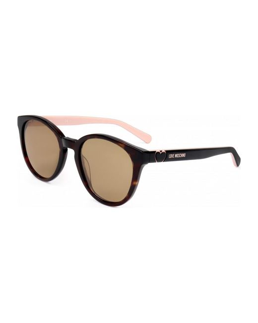 Moschino Brown Mol040 S 51 86 Sunglasses