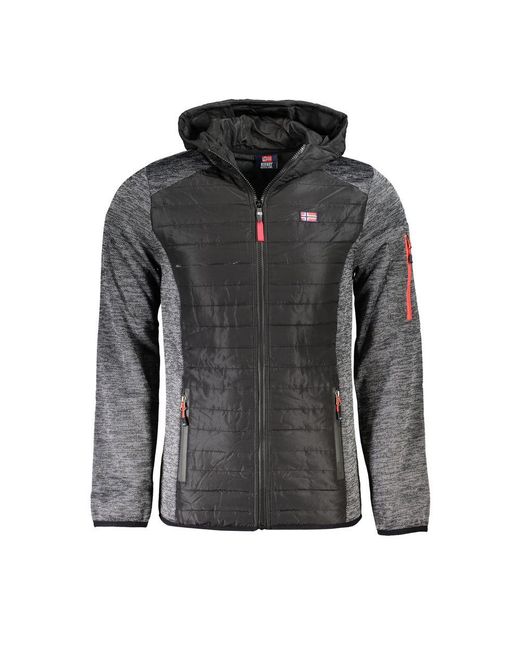 Norway 1963 Gray Grigio Polyester Jacket for men