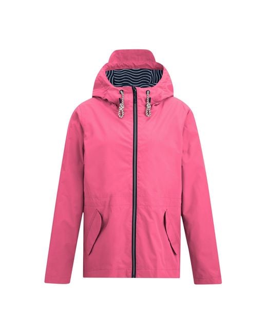 Regatta Pink Ladies Bayletta Grid Distress Waterproof Jacket Lemonade)