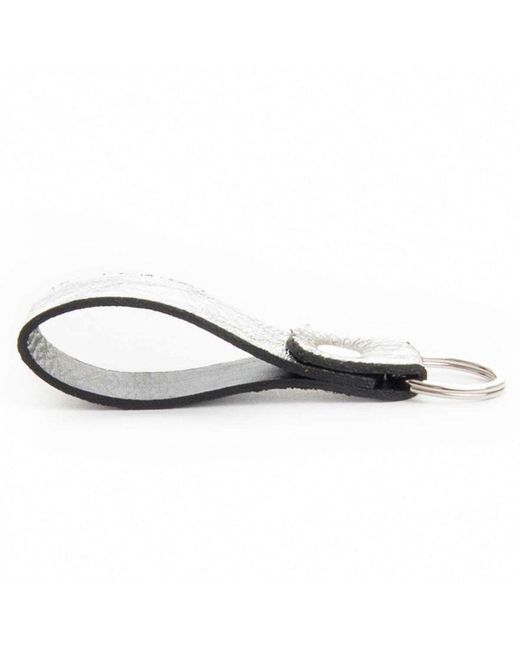 Purapiel Gray Key Ring Mikeyglam