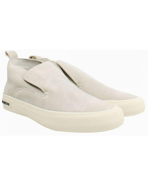Seavees White Huntington Middie Shoes