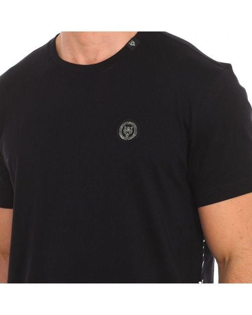 Philipp Plein Tips401 T-shirt Korte Mouwen Voor in het Black voor heren