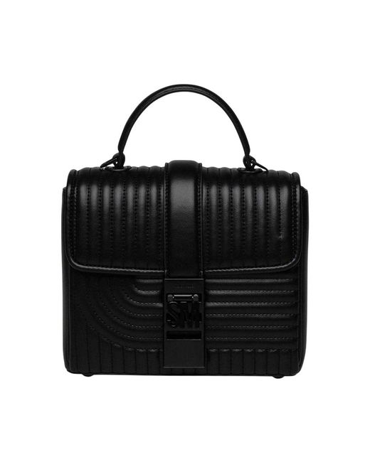 Steve Madden Black Bkhy Quilted Handbag