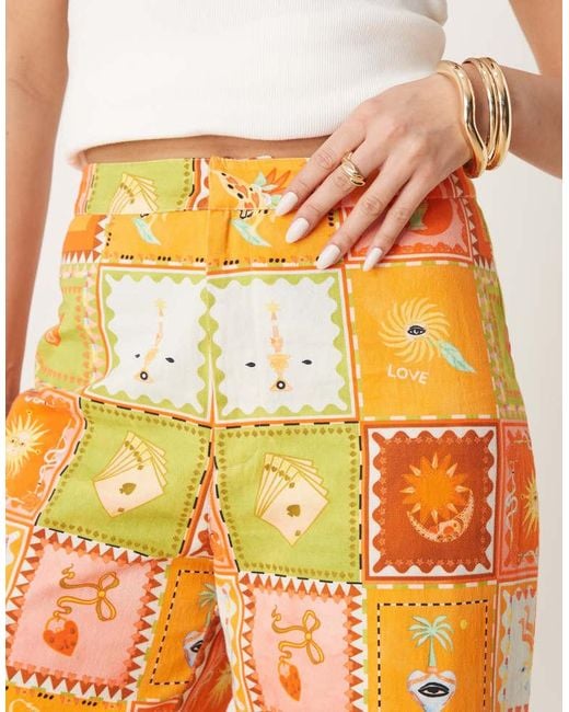 Never Fully Dressed Multicolor Trouser