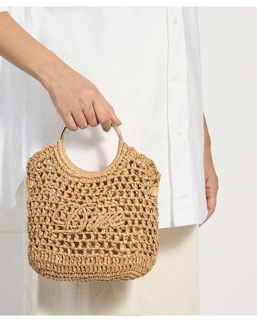 Dune Metallic Dinidewdrop Textured Logo Grab Bag