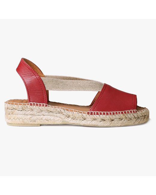 Toni Pons Red Etna Espadrille