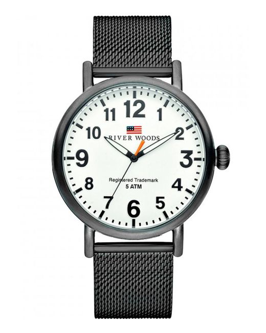 River Woods Gray Sacramento Watch Rw420009 Stainless Steel for men