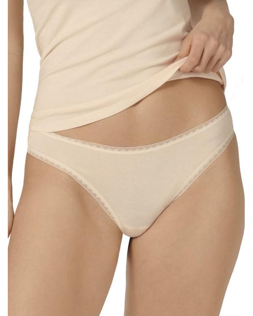 Sloggi Natural Go Brazil 2 Pack Briefs