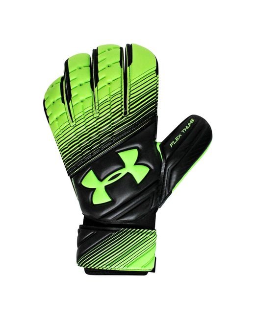 Under Armour Green Magnetico Goalkeeper Gloves for men