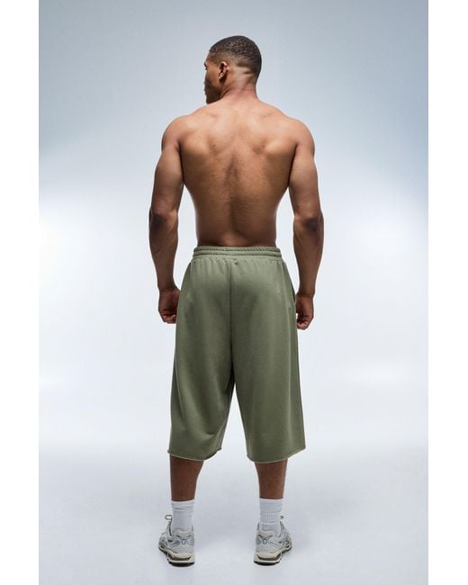 BoohooMAN Green Active Jort for men