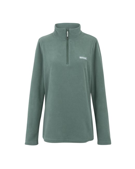 Regatta Green Great Outdoors /Ladies Sweetheart 1/4 Zip Fleece Top (Spruce)