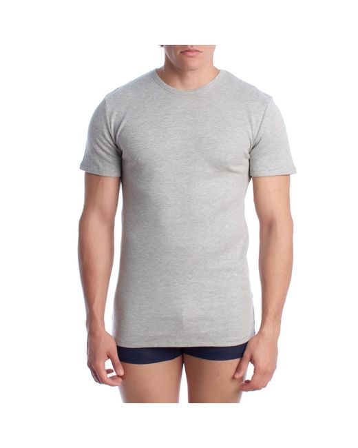 Abanderado Gray Short Sleeve Thermal T-Shirt A0256 for men