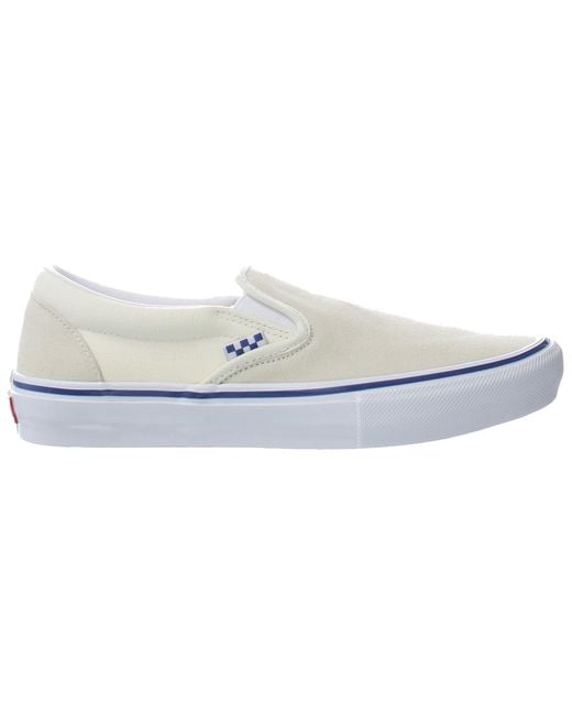 Vans White Skate Classics Plimsolls Leather for men