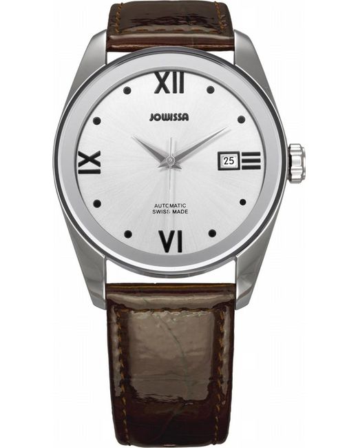 JOWISSA Monte Carlo Herrenuhr Silber in Black für Herren