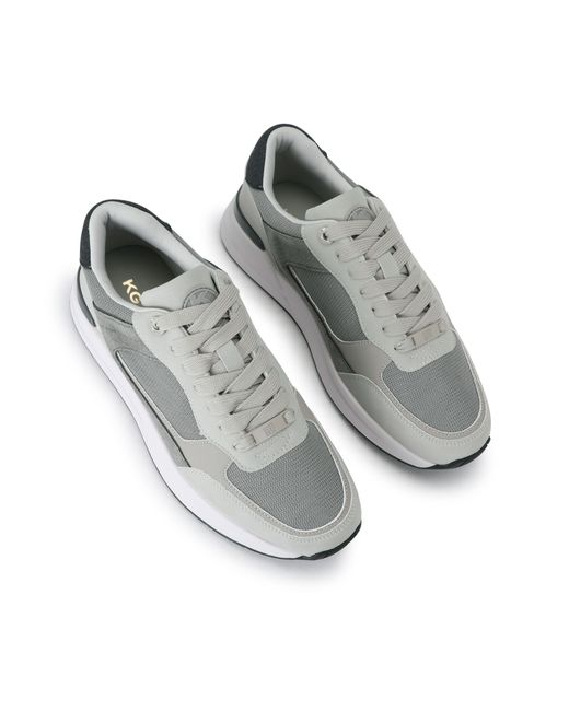 KG by Kurt Geiger Gray Jesse Sneakers for men