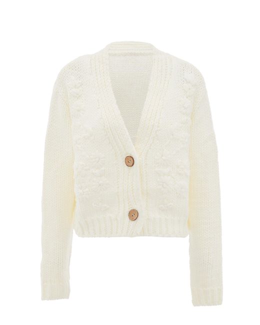 myMo Jumper Wolwit in het White