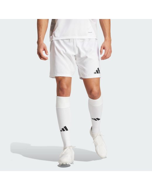 Adidas Originals White Tiro 24 Competition Match Shorts for men