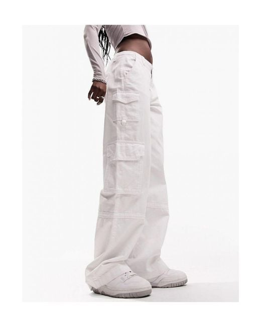 ASOS White Ultimate Cargo Jean