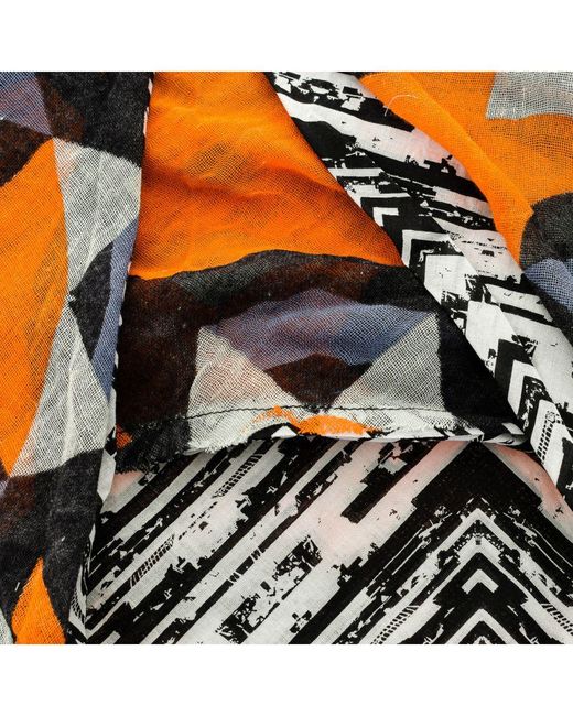 Buff Orange Multipurpose Bandana Made Of Soft And Light Fabric 29400