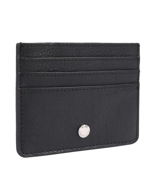 Paul Costelloe Black Dune Leather Wallet