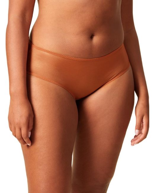Gossard Brown Glossies Short