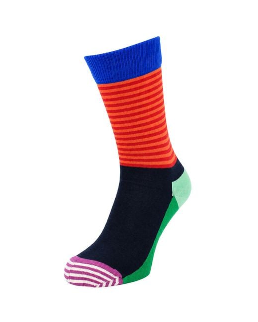 Happy Socks Red 2-Pack Cracker Holly Gift Set Cotton for men
