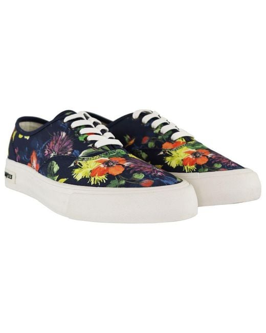 Seavees Blue Legend Plimsolls