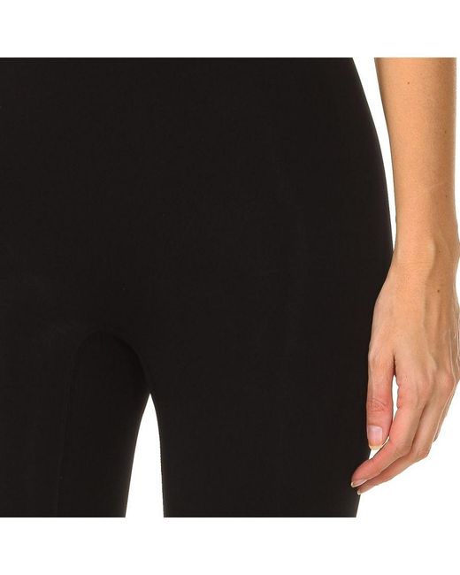 Intimidea Black Invisible Plus Modeling Long Shorts 410464