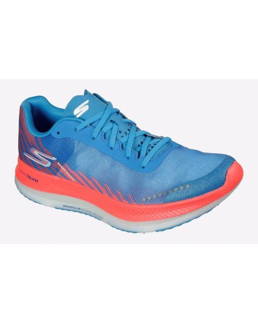 Skechers Blue Go Run Razor Excess Sports Shoes