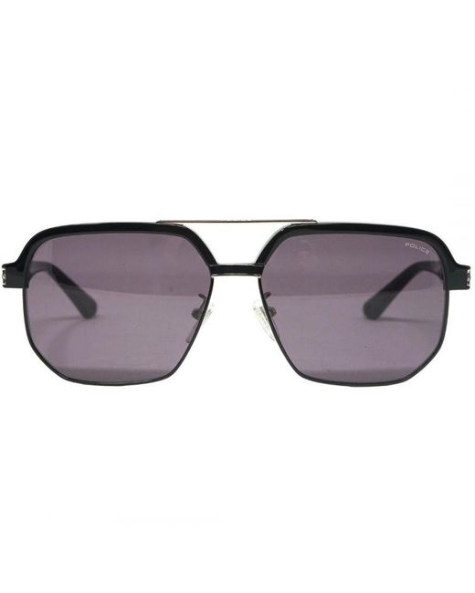 Police Brown Splf11M 0583 Sunglasses for men